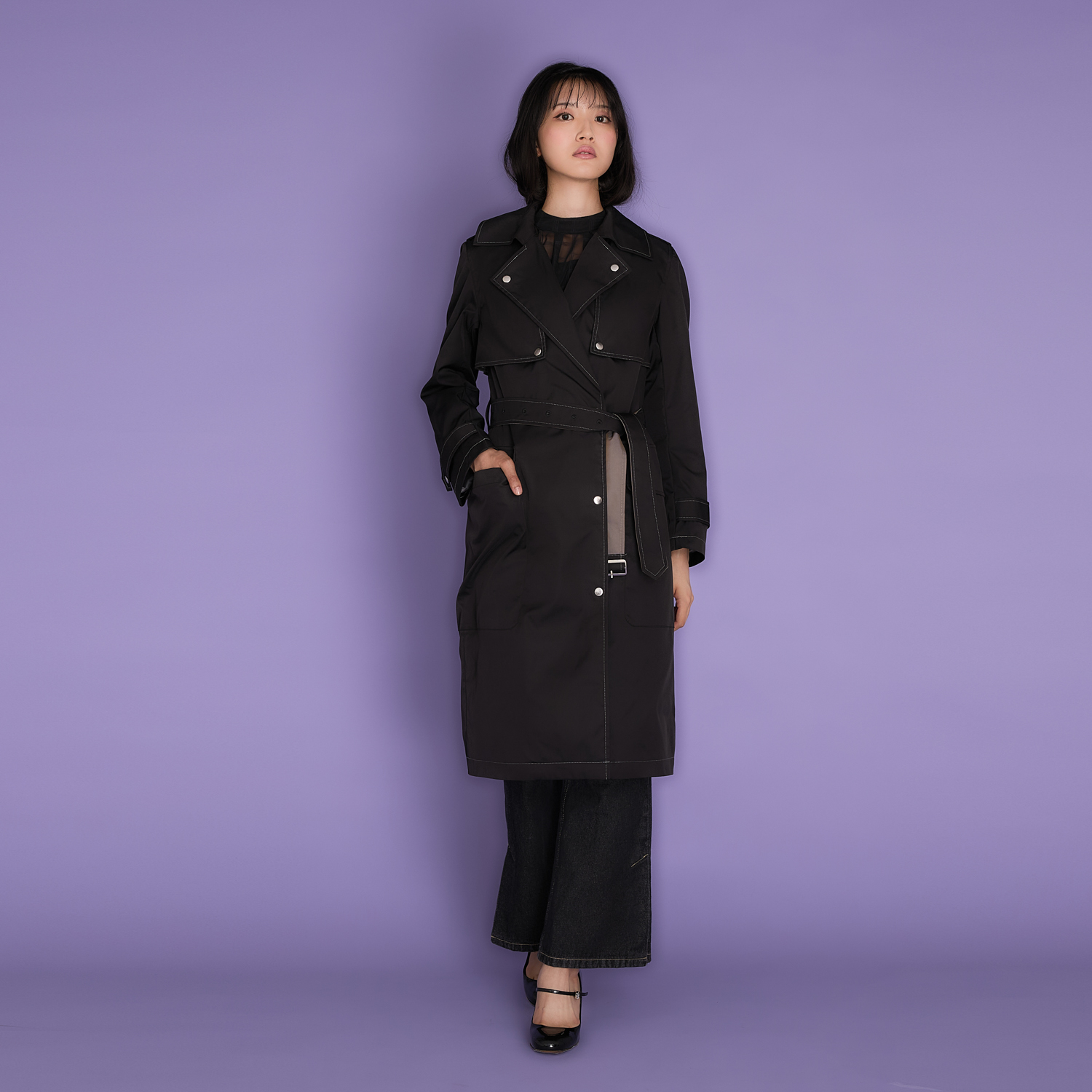 D.Gray-man』から“黒の教団”の教団服をモチーフとしたコート・2Way