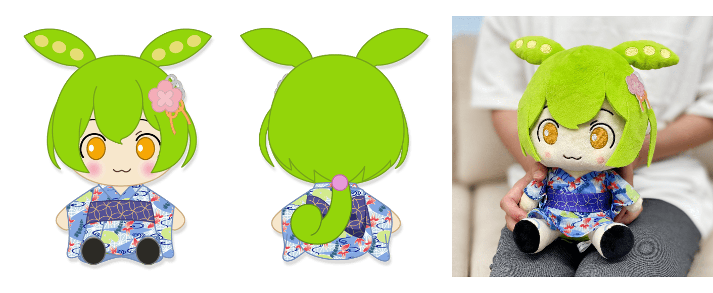 ずんだもん』が「カプくじオンライン」に登場。「ずんだもんオンライン