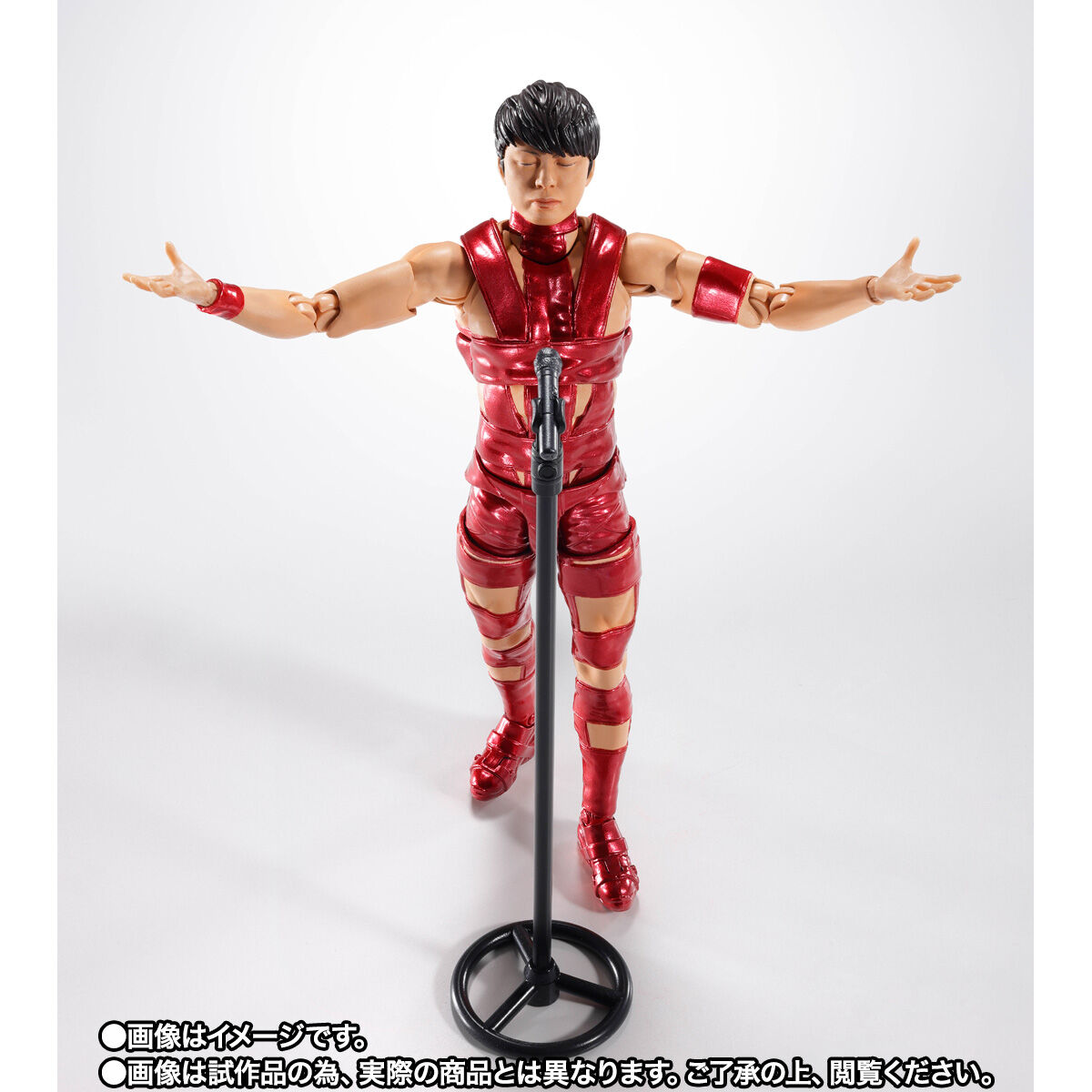 西川貴教が今度は“赤色スーツ”で「S.H.Figuarts」に登場