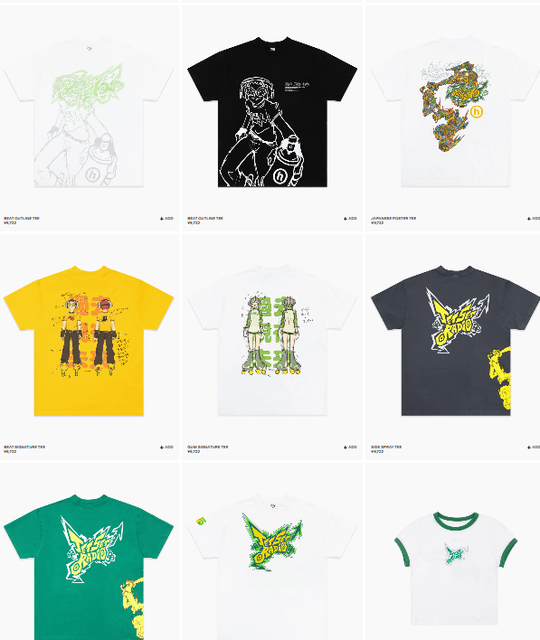 ジェットセットラジオ』のアパレルグッズが数量限定で販売中。セガが