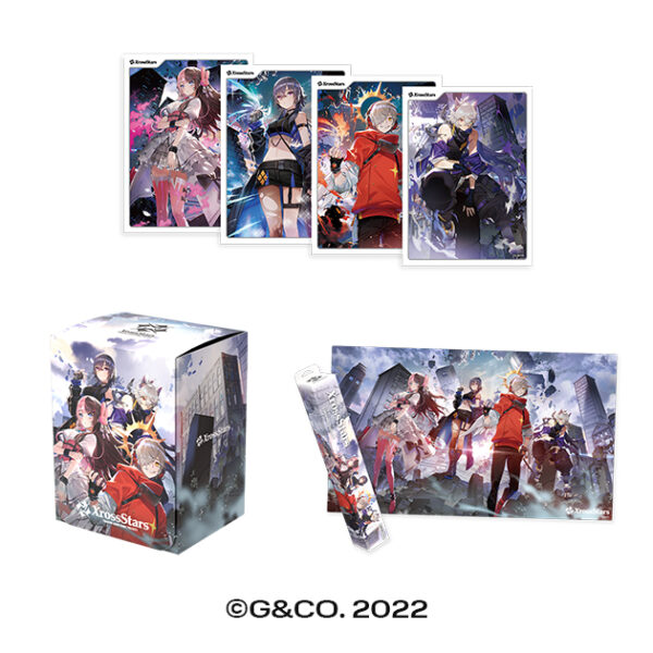 所属タレント24名が登場する新作カードゲーム『Xross Stars』が8月22日
