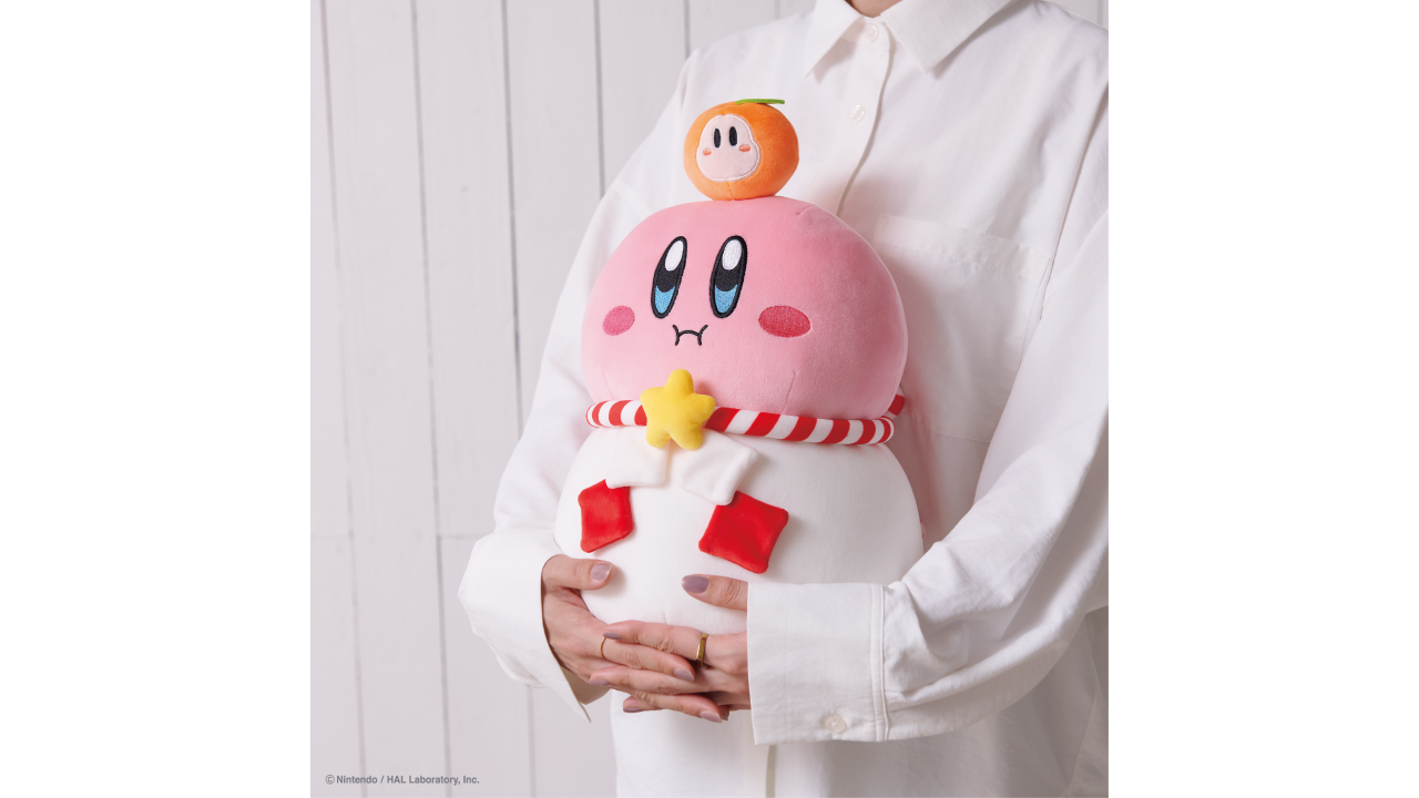 カービィが鏡餅を吸い込んじゃった！？キュートすぎる「おもちもちもち