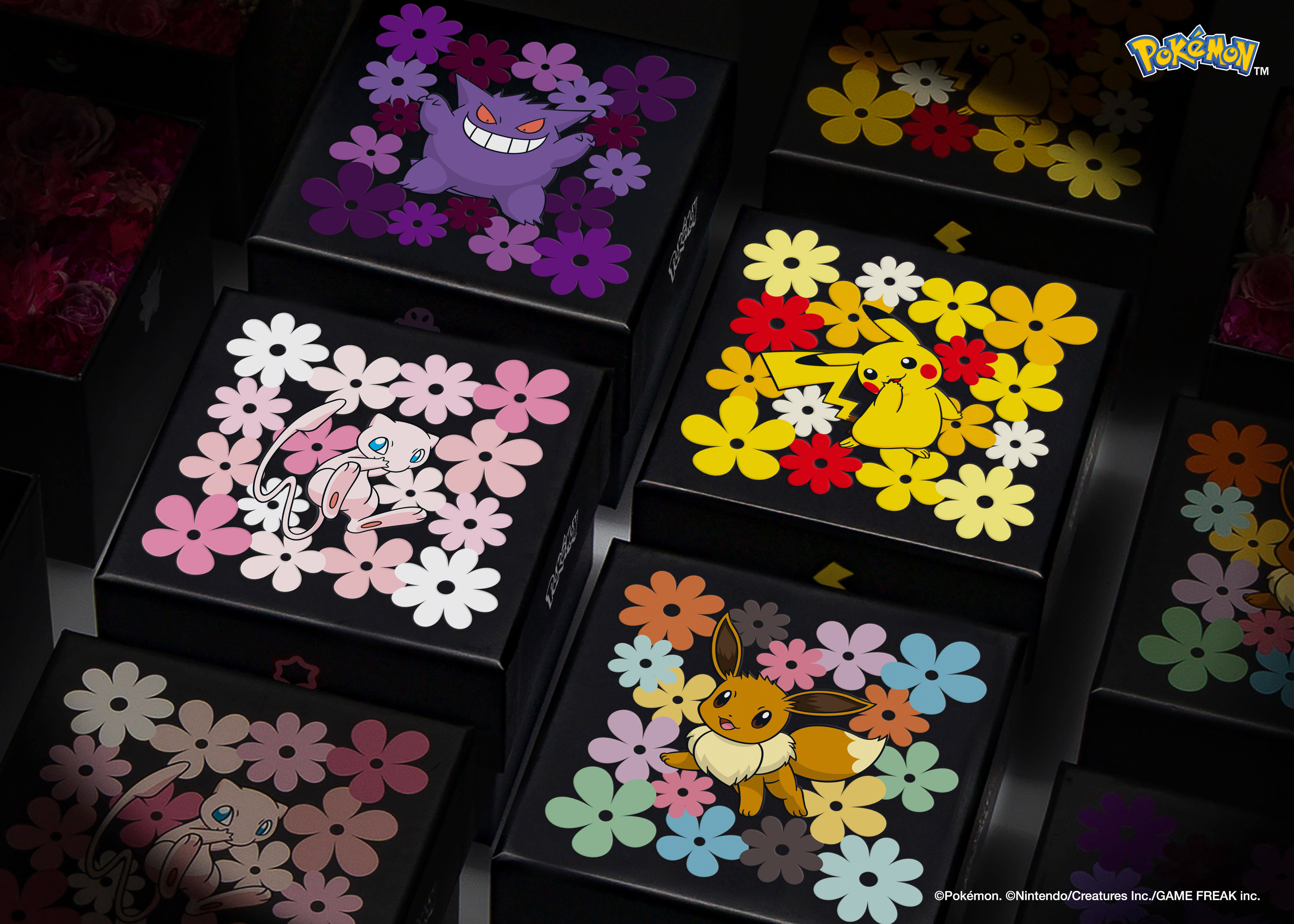 ポケモン』ピカチュウやゲンガーがデザインされたフラワーボックスが11