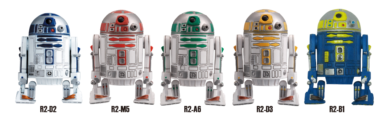 スター・ウォーズ R2マグネットコレクション発売！半立体フィギュア