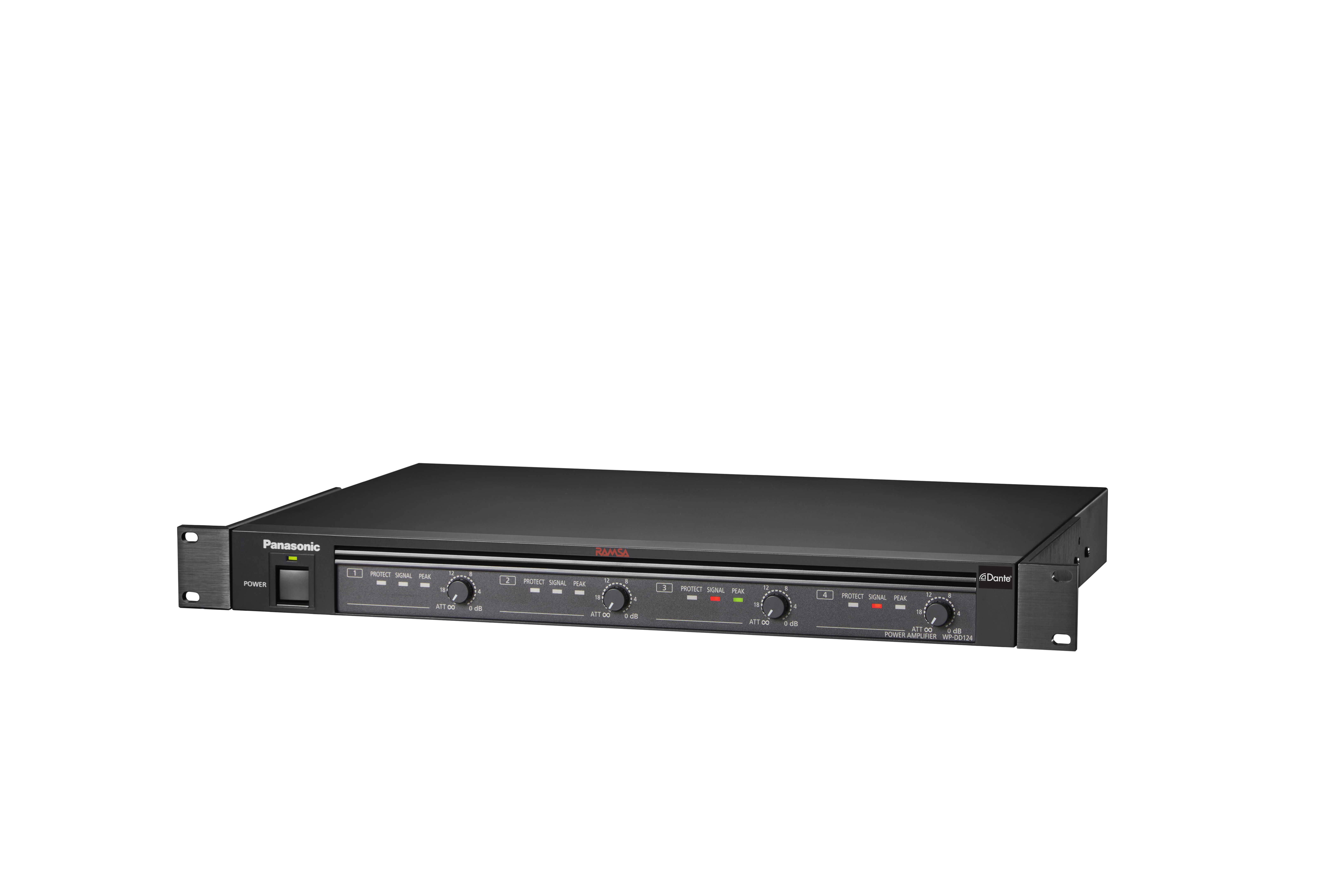 RAMSA デジタルミキサー WR-DX200、デジタルパワーアンプ WP-DD124を