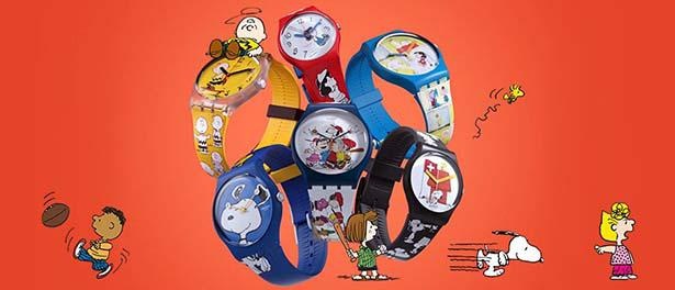 スヌーピー×swatchのコラボウォッチが新登場！カラフル＆ポップな