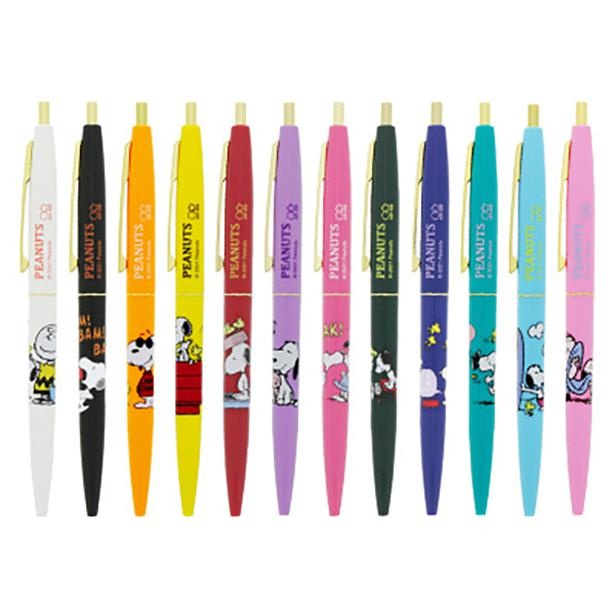 スヌーピーとBICの油性ボールペンがかわいすぎ！欲しいデザインが