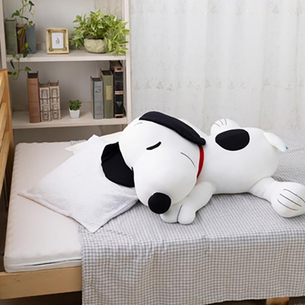 スヌーピーがひんやりモチモチ！おうち時間に癒やされる大きな