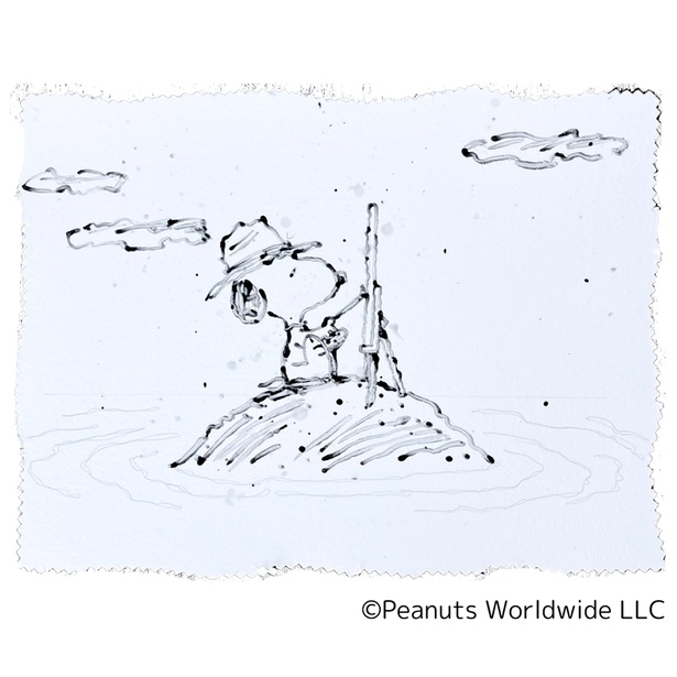 スヌーピーの作者が認めた唯一の画家トム・エバハートの展示販売会が