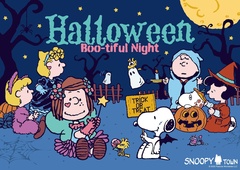 スヌーピータウンショップにハロウィングッズが入荷中！仮装した