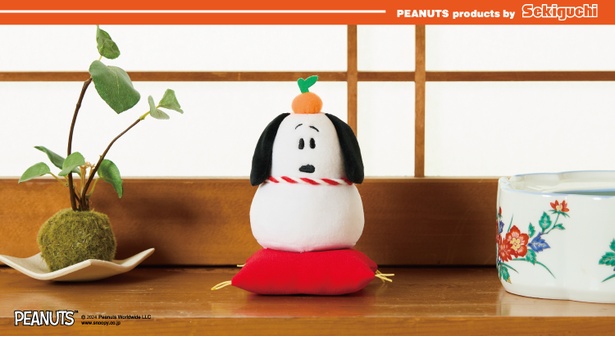 画像18 / 20＞スヌーピーデザインの正月飾りで新年を迎えよう！かがみ