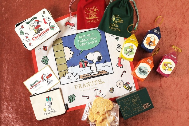 PEANUTS Cafeからスヌーピーデザインのクリスマス限定グッズが登場