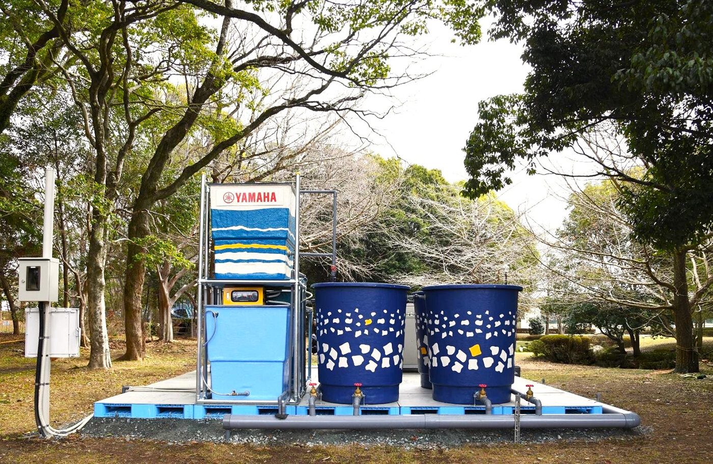 小型浄水装置を静岡県磐田市に設置、4月から実証実験へ～市と連携し