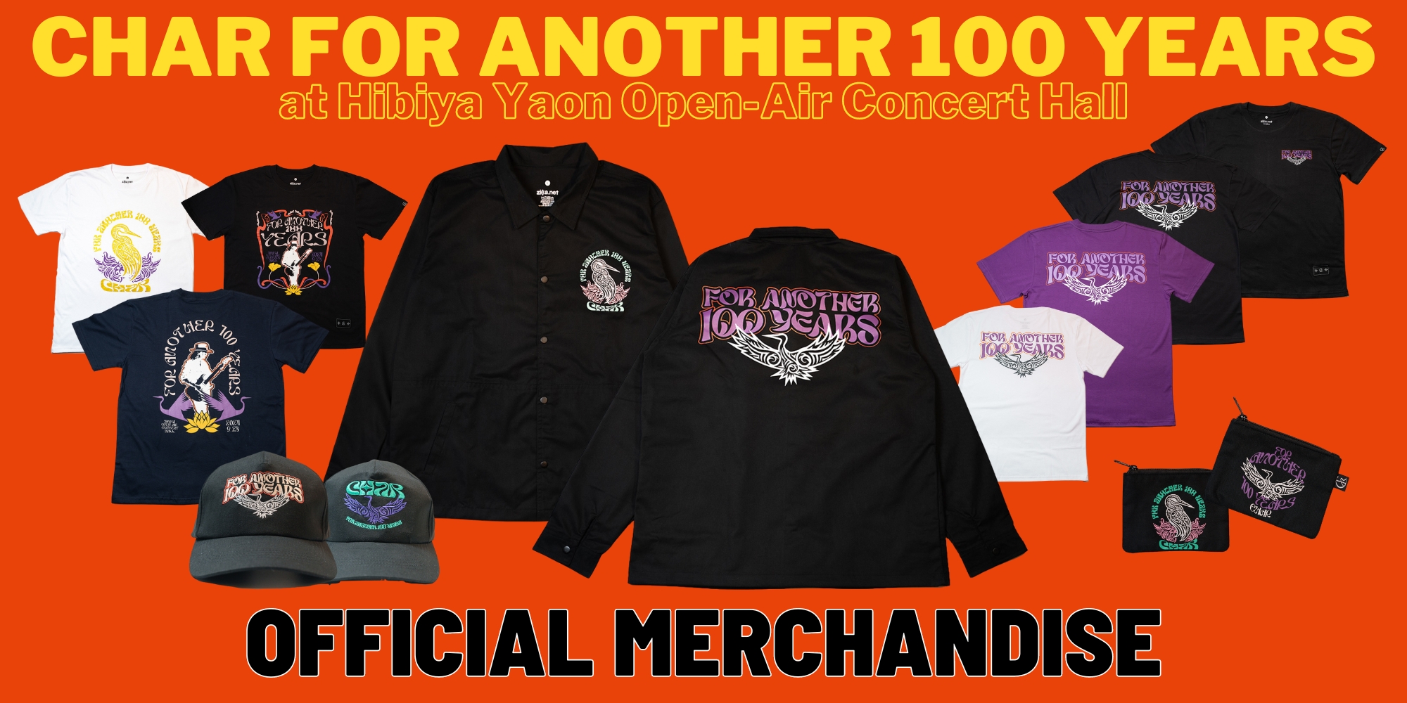 Char For Another 100 YearsオフィシャルグッズZICCA NET販売開始