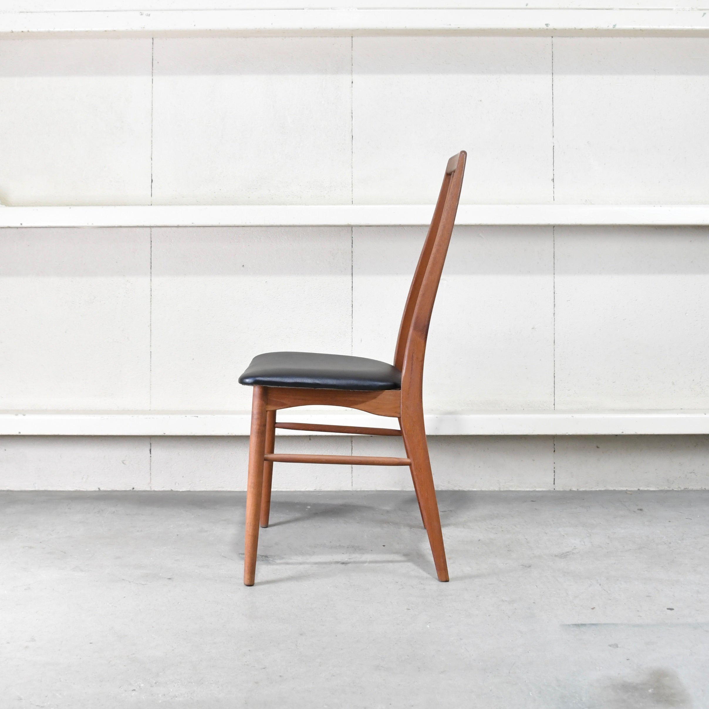 Koefoeds Hornslet Niels Koefoed EVA Chair Teakwood Denmark vintage