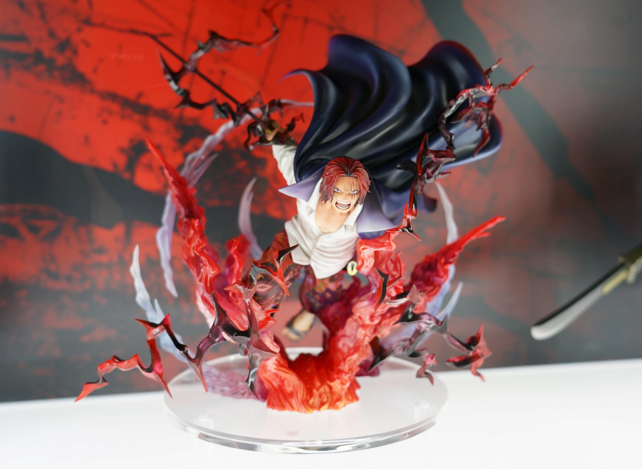ONE PIECE＞“神避”赤髪のシャンクスのフィギュア ジャンフェスで発表