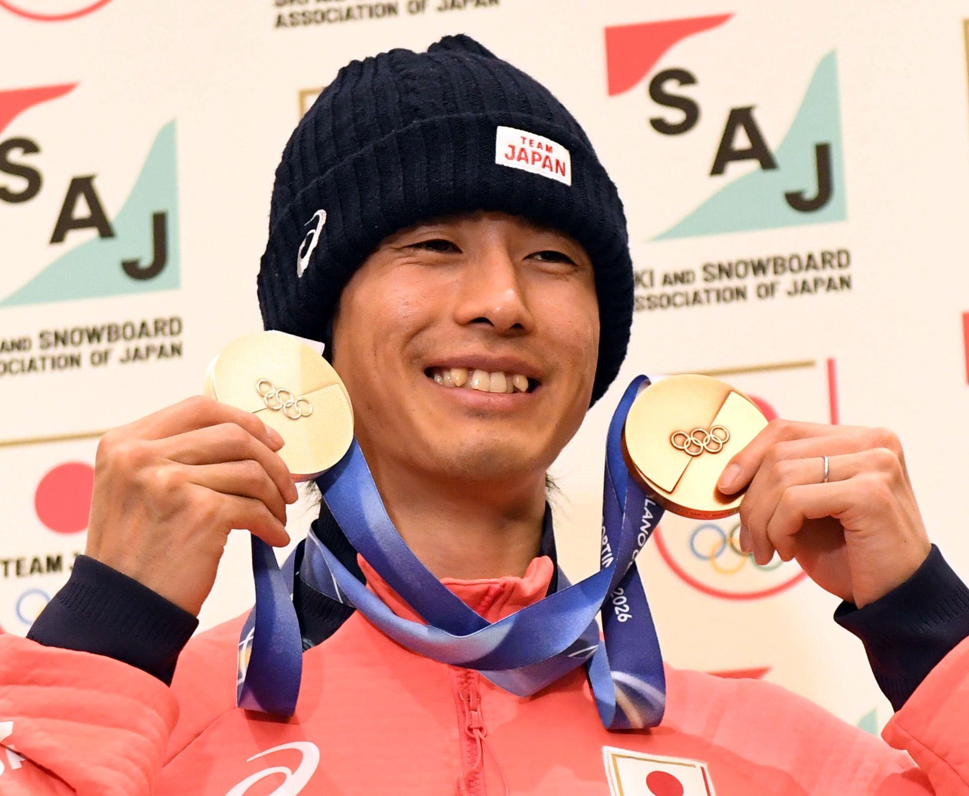 堀島行真 銀メダル獲得に妻・輝紗良さんの助言「的確なアドバイスで