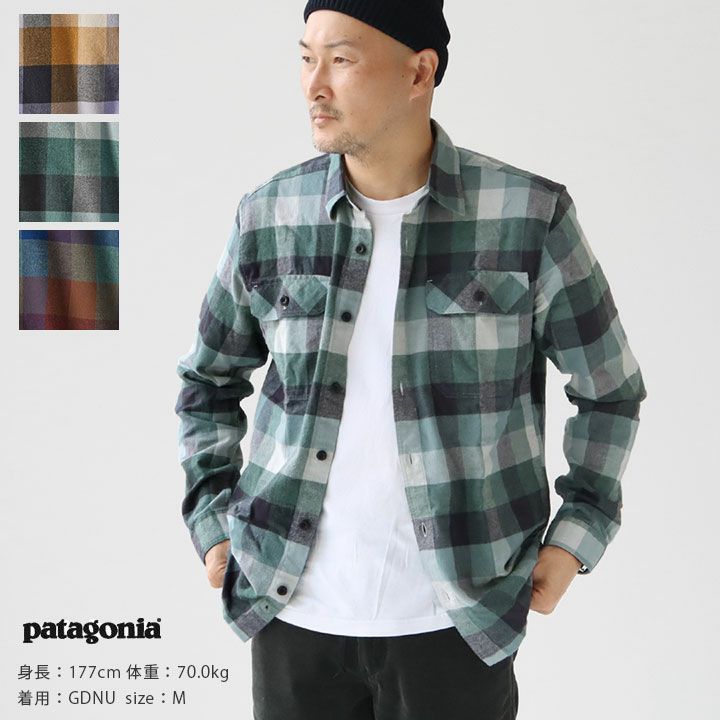 patagonia(パタゴニア) メンズ・ロングスリーブ・オーガニックコットン