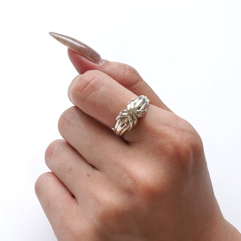 ティファニー シグネチャー リング シルバー925 磨き済 | ブランド古着