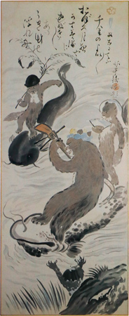 霞月楼コレクション》3 小川芋銭 農村と水辺の風物を愛した文人画家