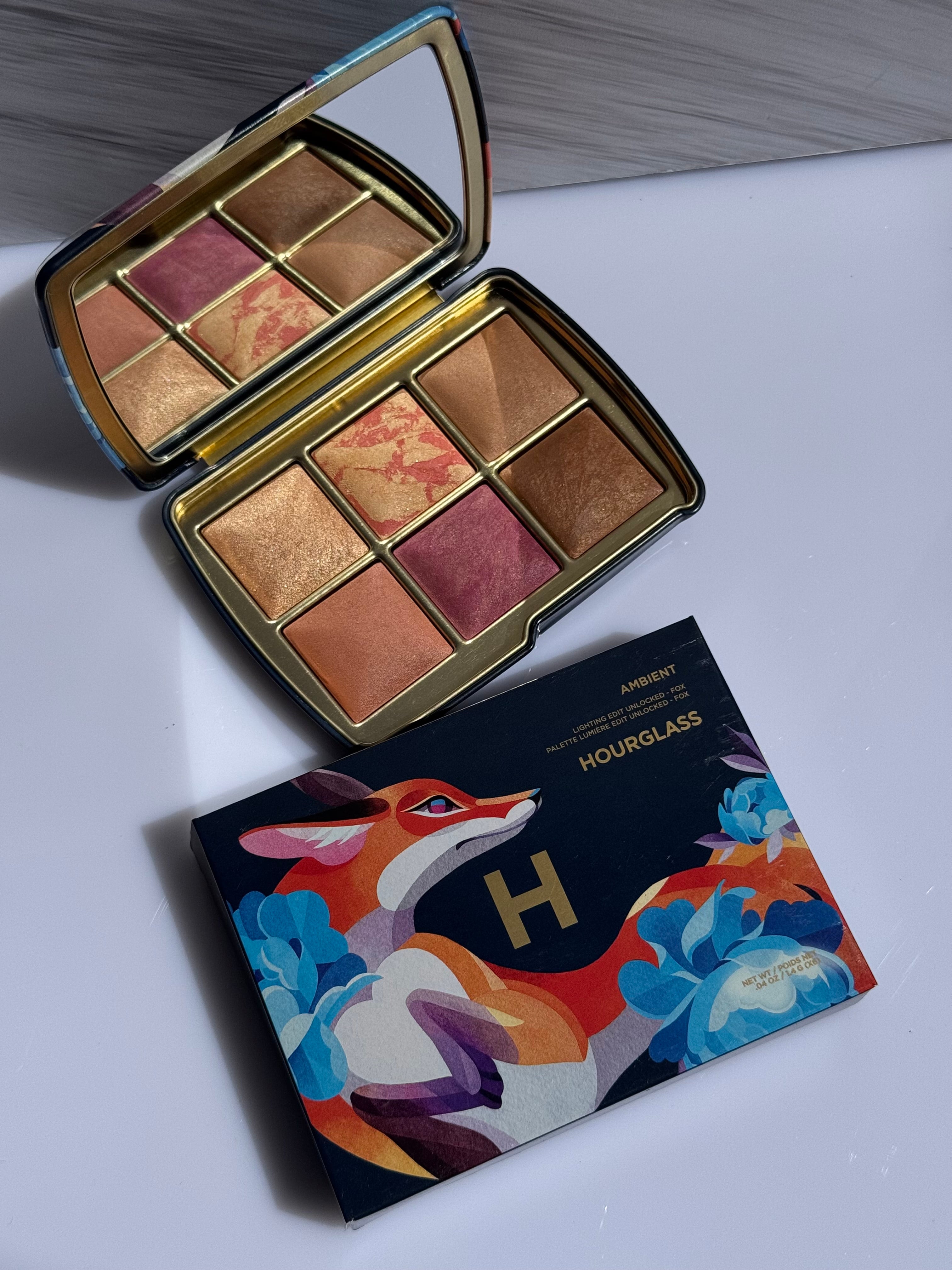 Hourglass Ambient Lighting Edit Unlocked FOX Palette – NF Cosmetics