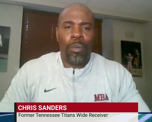 Chris Sanders - NFL Alumni Gear Up