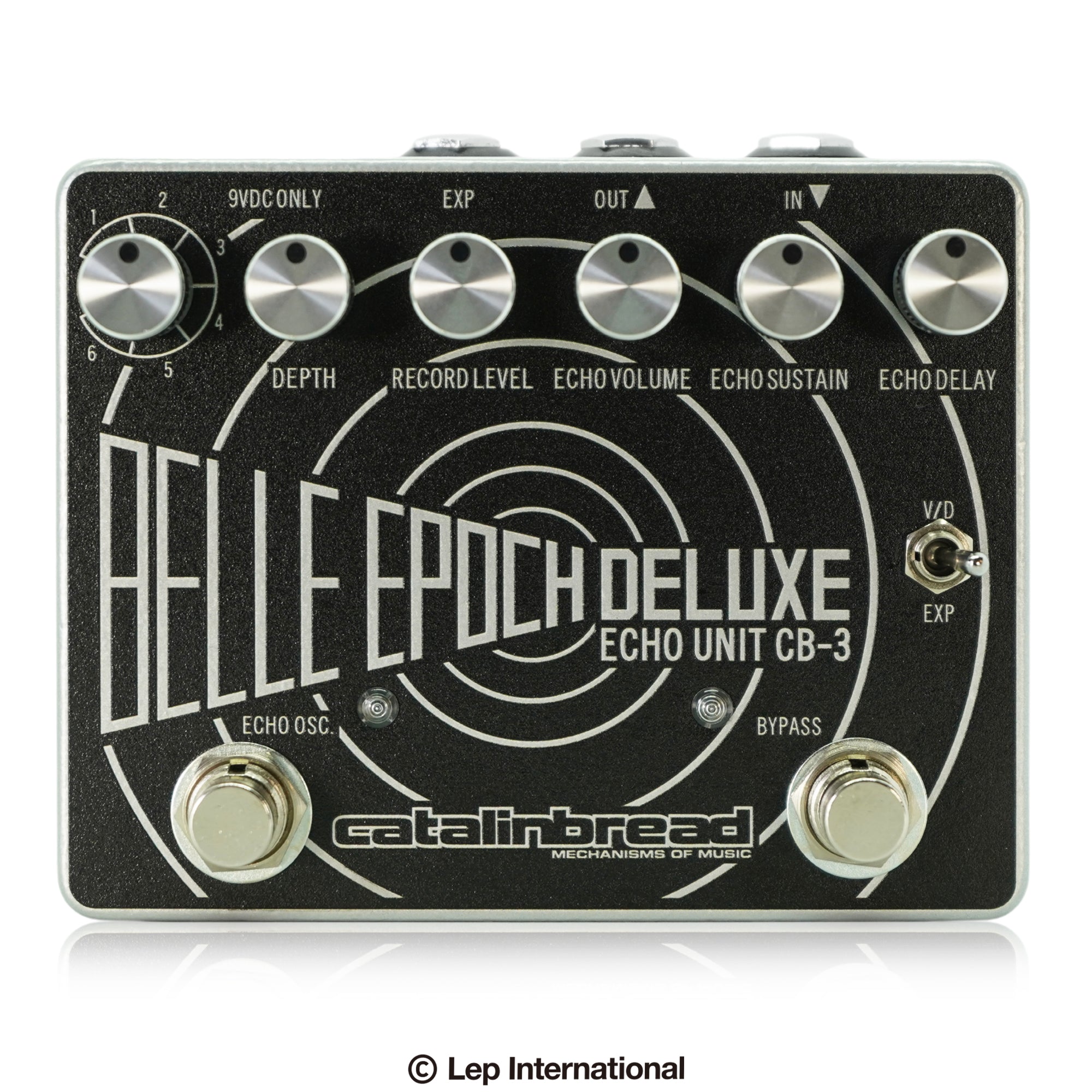 Catalinbread - Belle Epoch Deluxe Black and Silver | ディレイ