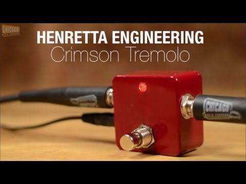 Henretta Engineering - Crimson Tremolo | ミニペダル トレモロ