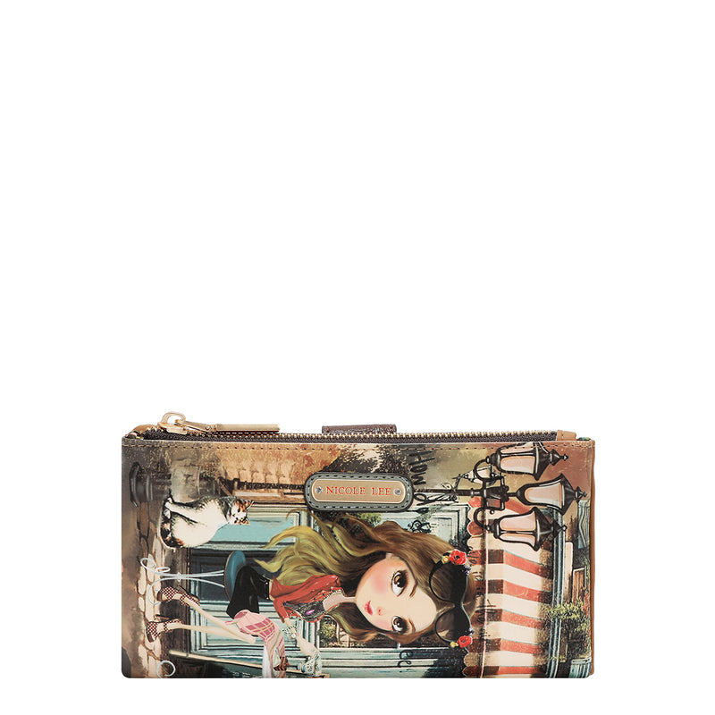 Amanda 2 Piece RFID Bifold Wallet, ID Card Holder Removable