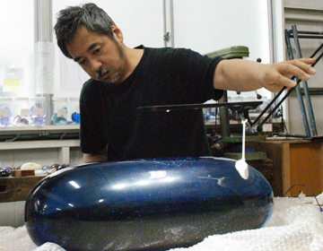ガラスアート」の可能性を探るガラス造形作家·狩野智宏さん／東京都港