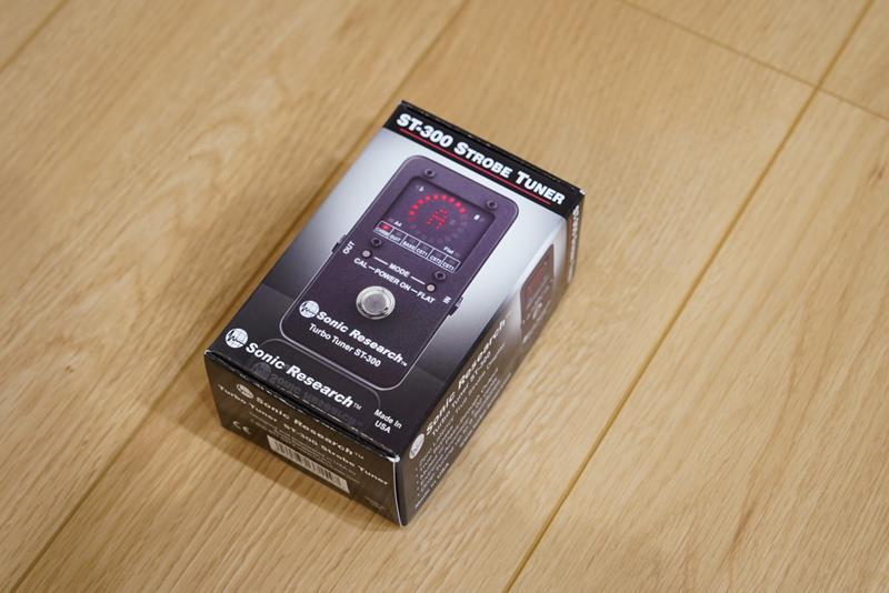 ギターがうまくなる！高精度な爆速チューナー「SONIC RESEARCH ST-300