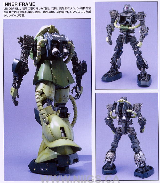 PG 1/60 Perfect Grade MS-06-F Zaku 2 – Nii G Shop