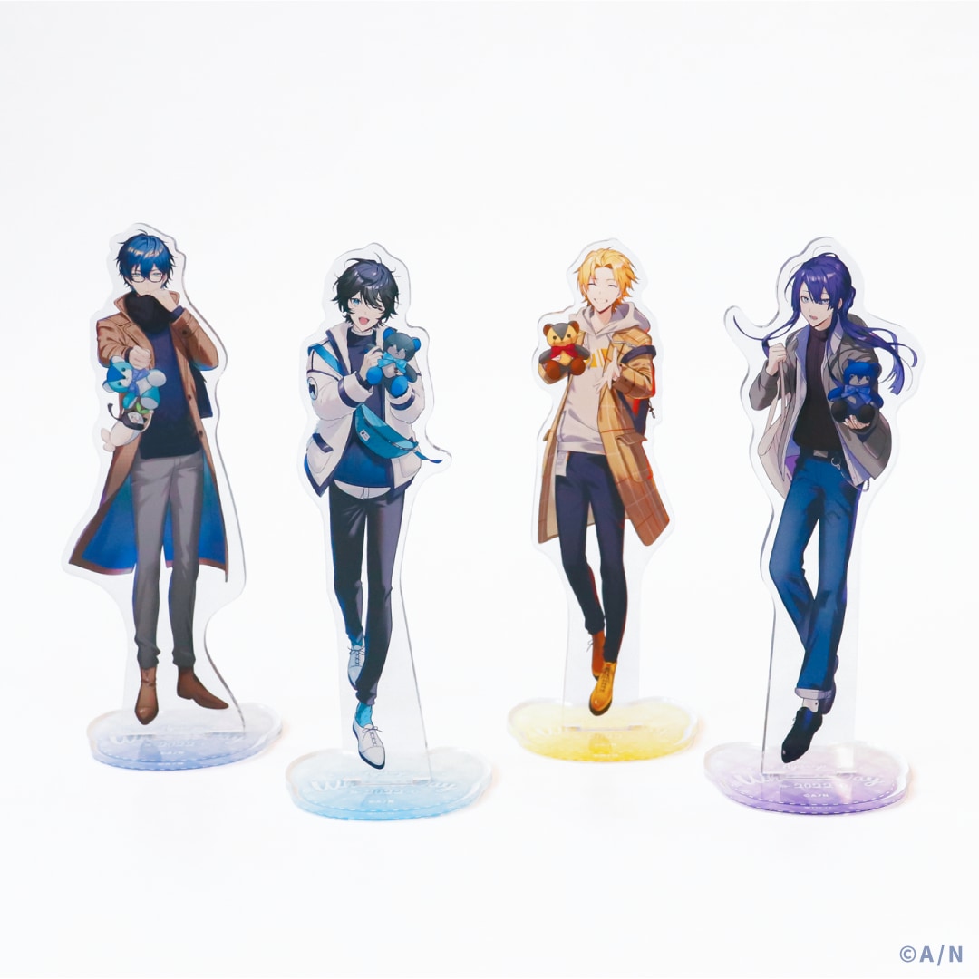 にじさんじ」ホワイトデーグッズに長尾景さんら4人が登場！「ベア