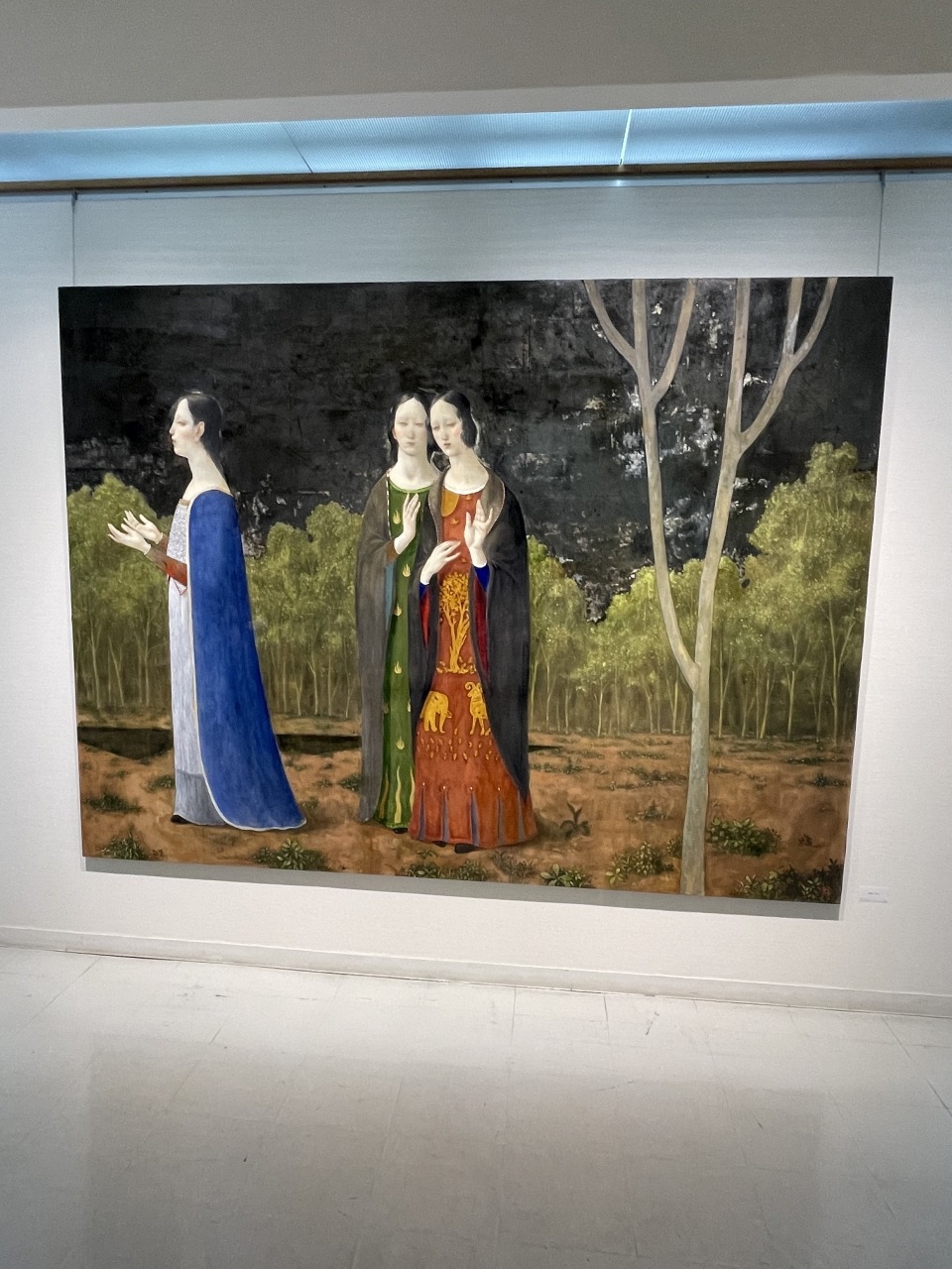 吉岡正人 展 「密やかに生まれくる」2024/ 9/12~24 (コート•ギャラリー