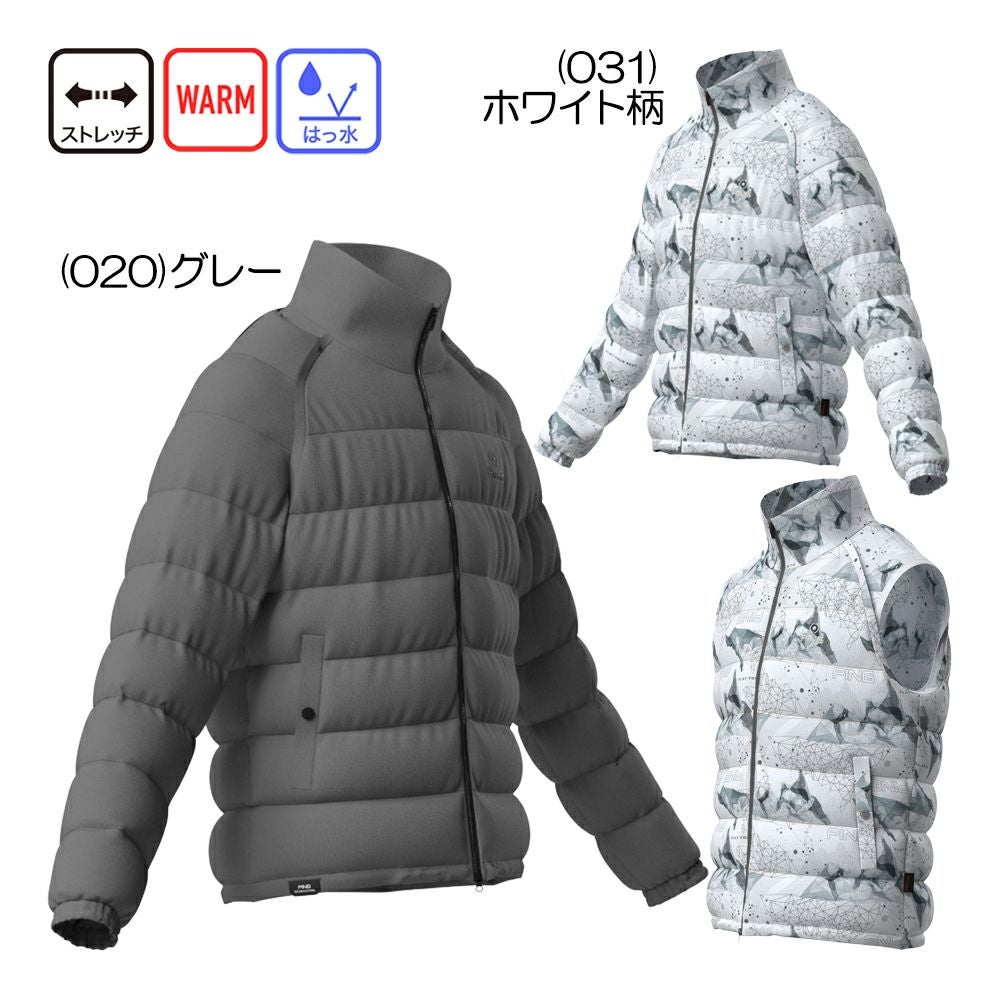 ピン（PING） 全方向ストレッチ/ダブルフェイス ツインレイヤード