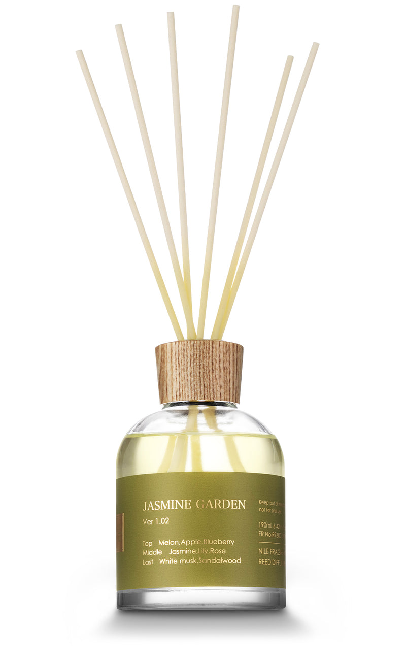 NILE リードディフューザー グリーンフローラル ジャスミンガーデンの
