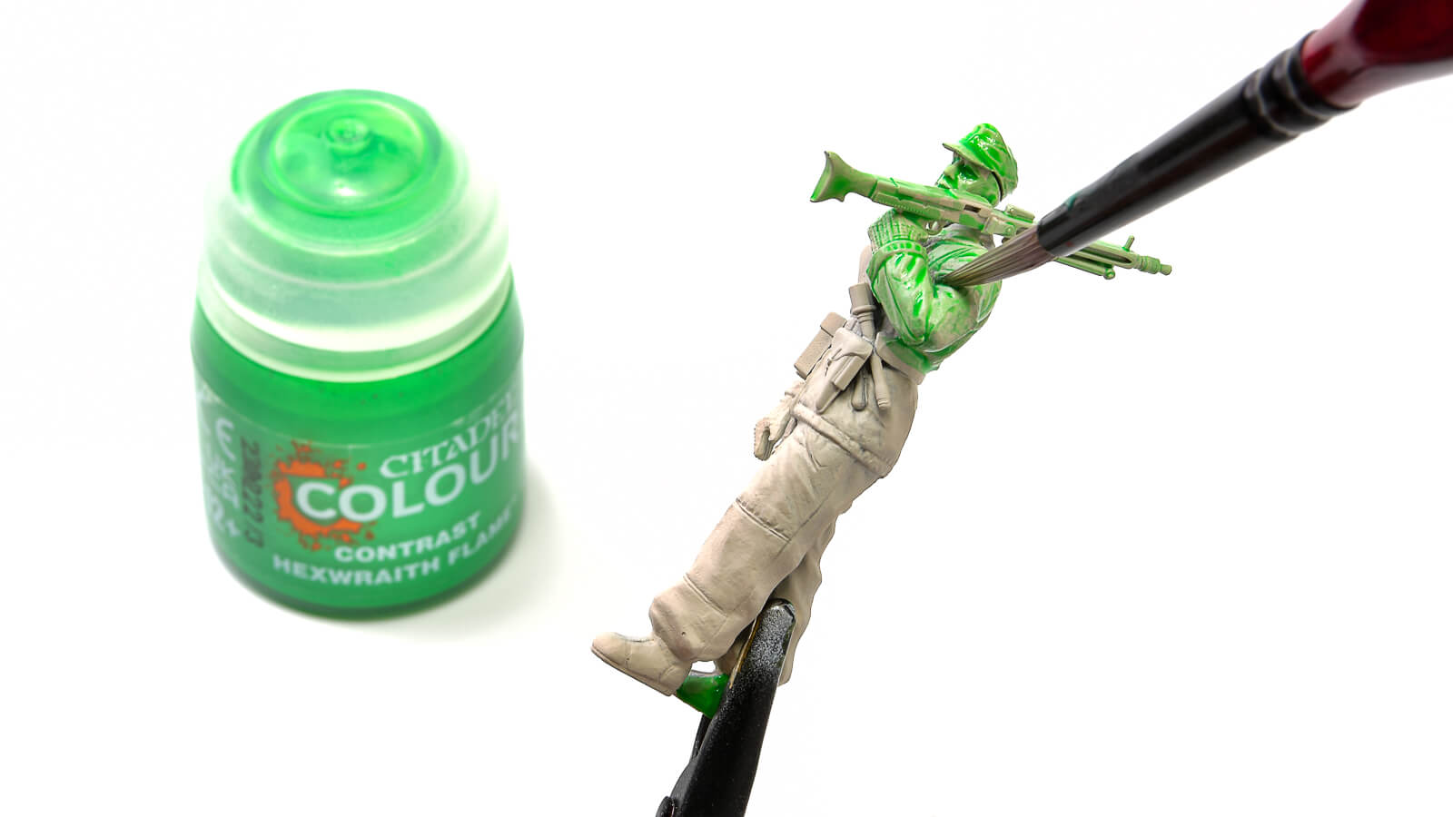 シタデルカラー「新コントラスト」全部開けます！！／淡く鮮やかな緑で