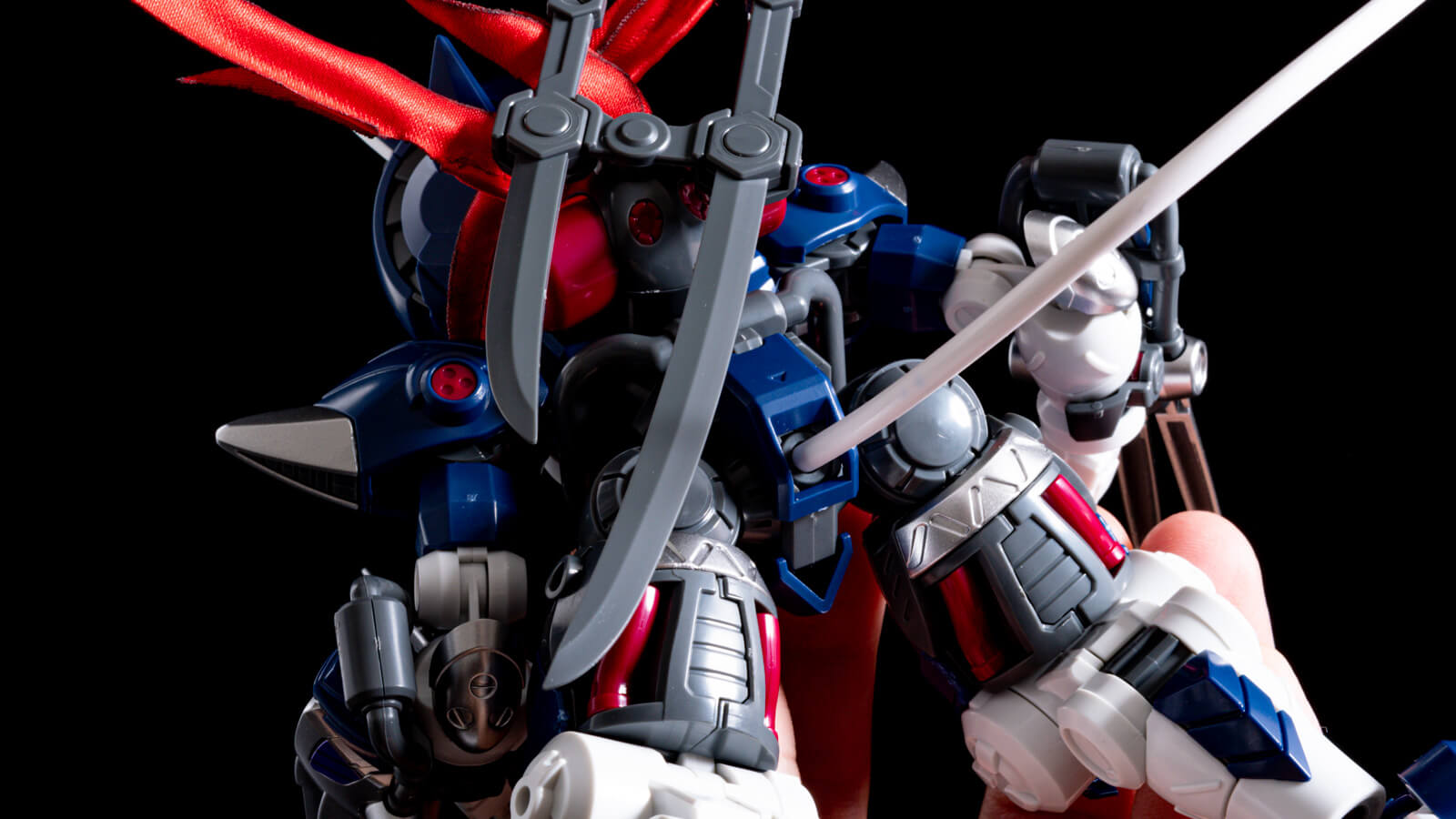 未来の世界の 猫型ロボット……のプラモデル／「超高機動装甲 猫忍者