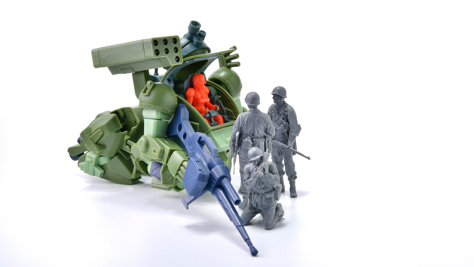 全部盛りの最強ロボットで1/35スケールプラモの世界に突撃