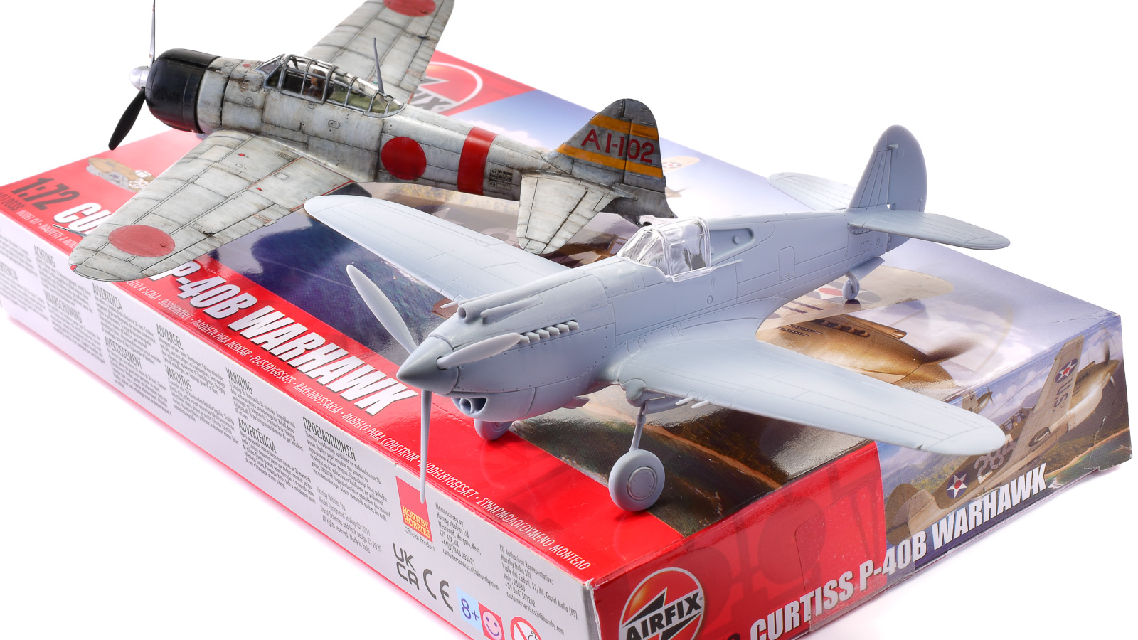 零戦の隣に置きたいイギリス生まれのプラモデル。「エアフィックス 1