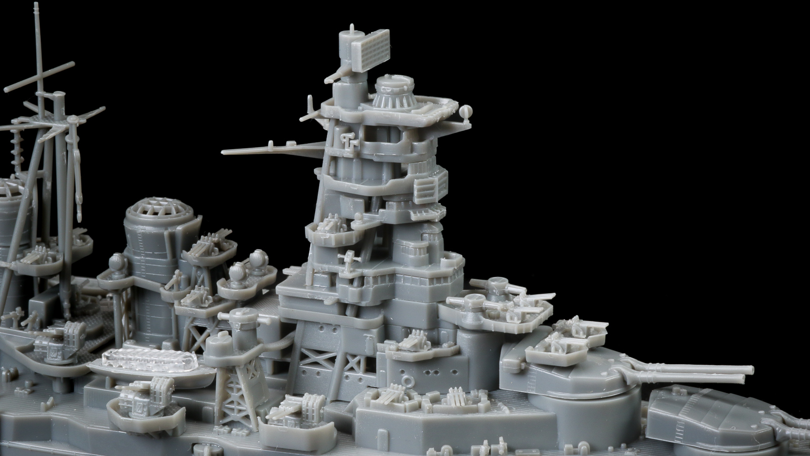 それまでの1/350の成果と、ここからの1/700のはじまりがここに。艦船