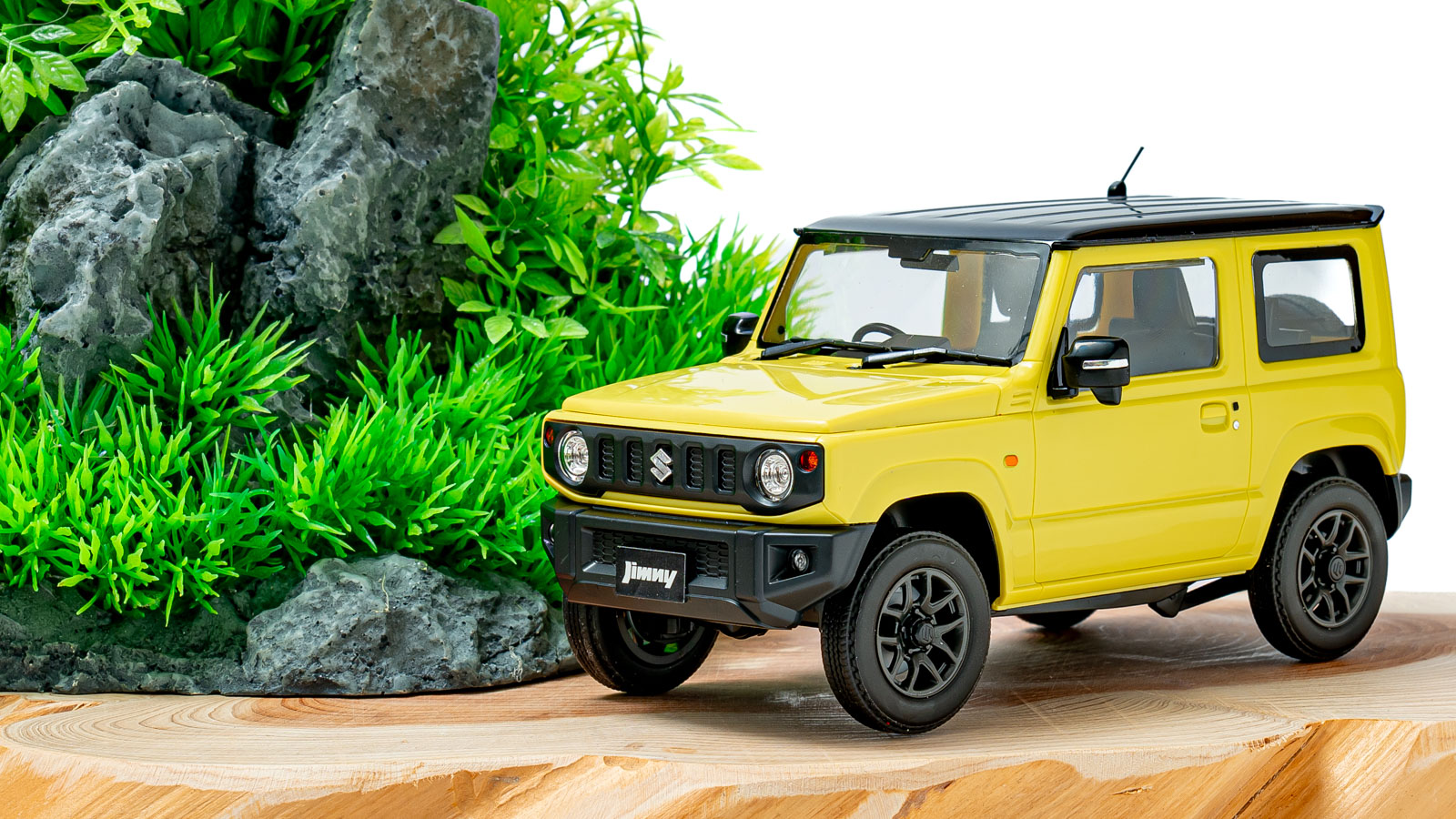 1:24スケールでもイージーに楽しめる／アオシマのジムニーなら即納車OK