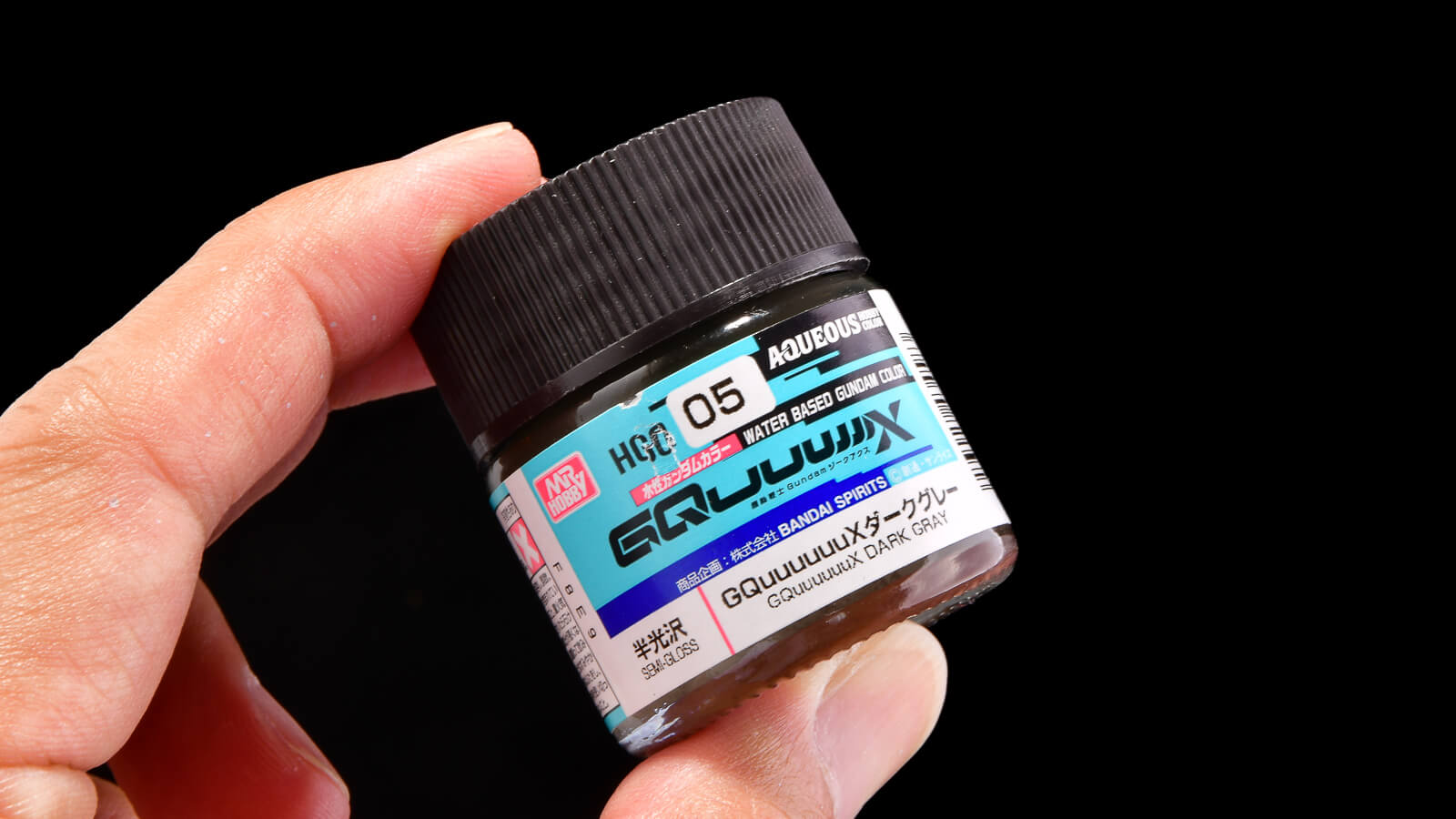 ジークアクスの絶妙なグレーが君のプラモのアクセントになる！「水性