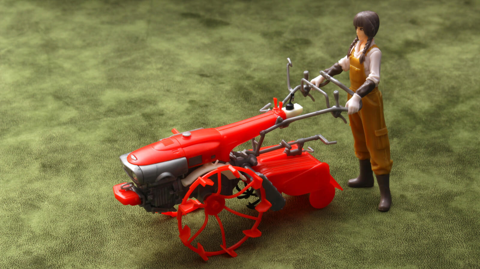 見つけられなかった「耕耘機の使い方」をプラモで知る／PLAMAX いなほ