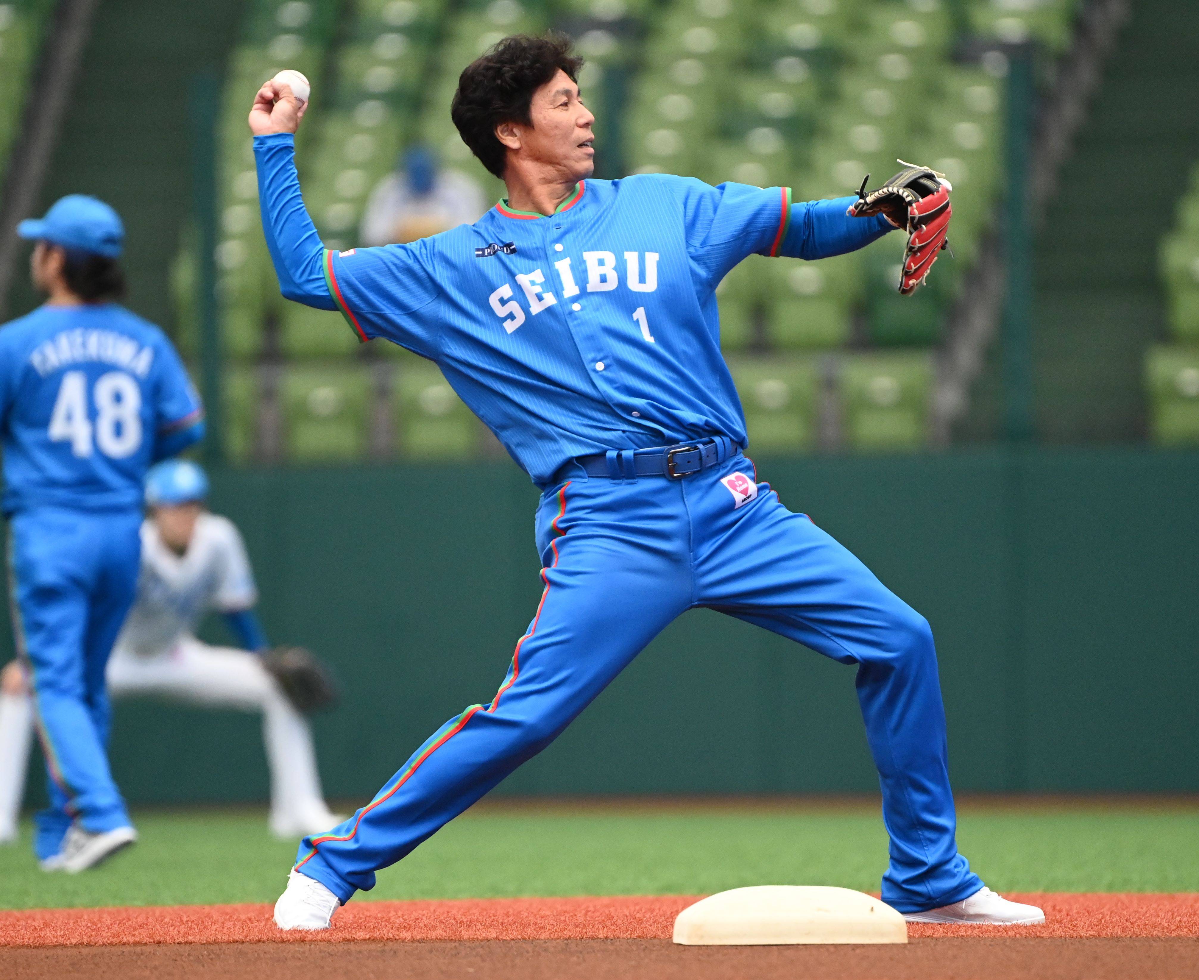 西武ライオンズ LEGEND GAME2024フォトギャラリー】伝説のOBたちが投げ