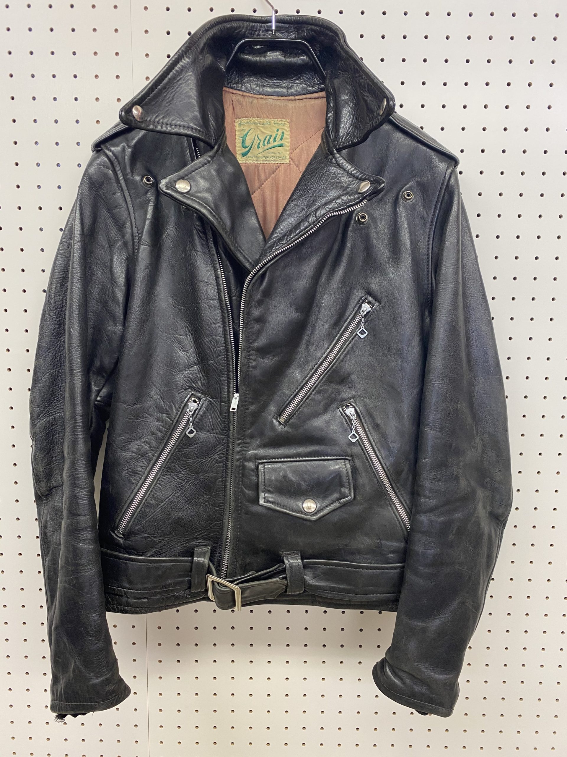 1950s Grais ダブルライダース 馬革 ホースハイド | 京都アンティーク