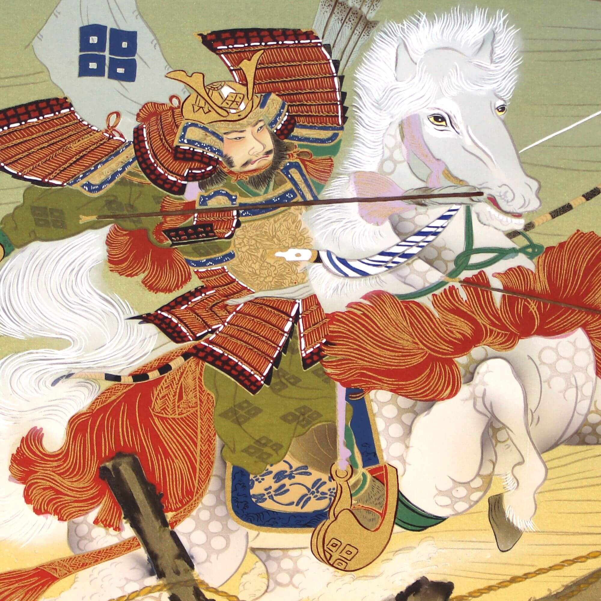 中島佳香 / 宇治川先陣 | 掛軸 － 野村美術