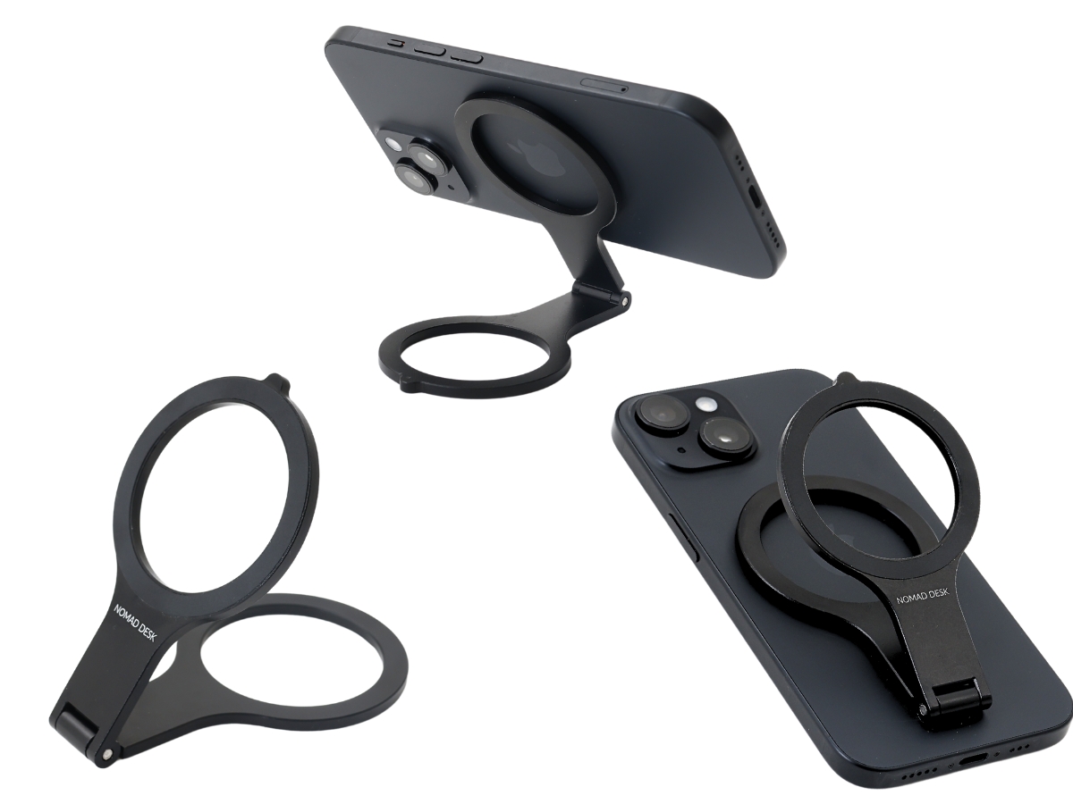 ニュースリリース】両面磁石でどこでも「ベタッと。」iPhoneを張り付け