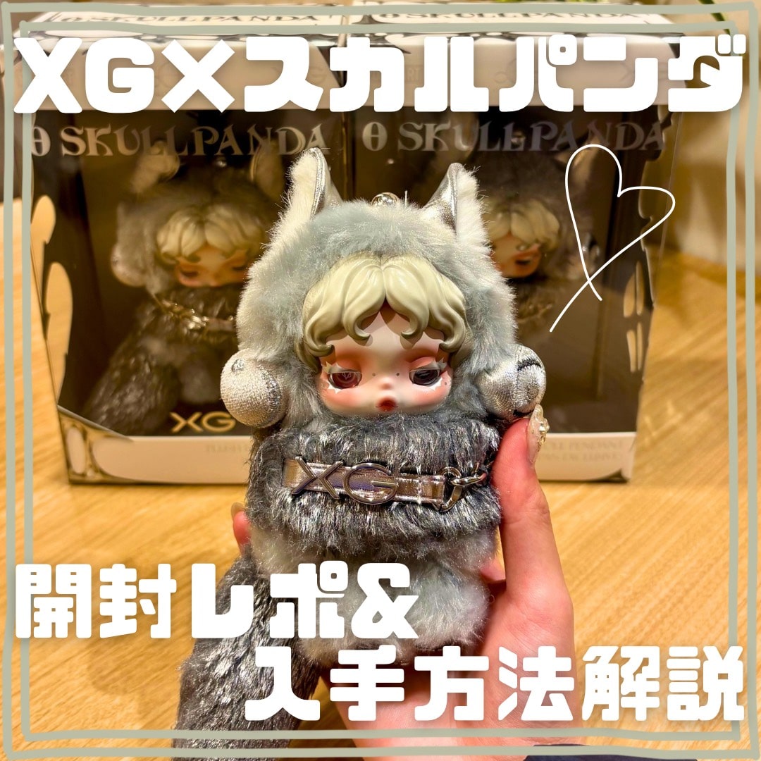 未開封 SKULLPANDA × XG スカルパンダ日本限定 お顔厳選 - 日本限定