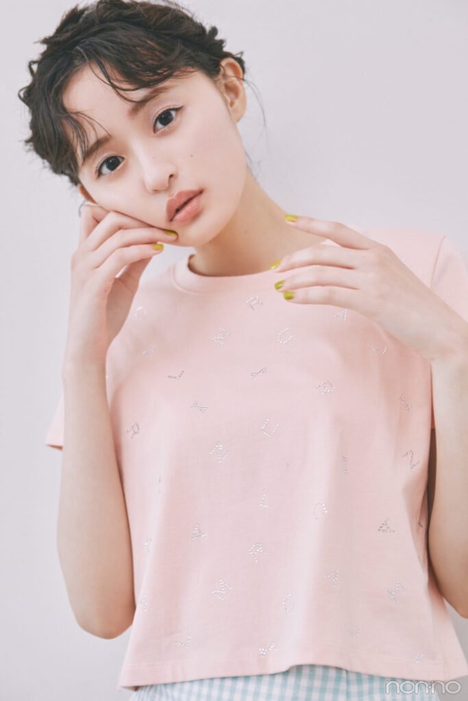 遠藤さくら】7月13日は「キラキララインストーンTシャツ」【毎日更新